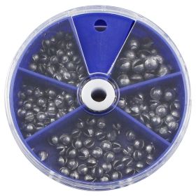 205 pc Premium Lead Fishing Sinkers with Convenient Storage Box