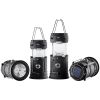LED Camping Lanterns Portable Rechargeable Lights as Battery Bank 4 PCs