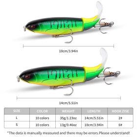 10pcs 35g 14cm Topwater Fishing Lure Kit