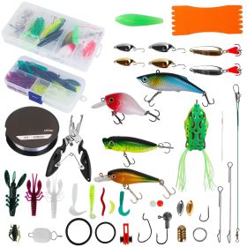 383 Pc Fishing Lures Tackle Box