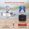 1400 LBS Strong Fishing Magnet Kit