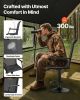Hunting Chair 360° Swivel Silent Blind Chair with Armrests Adjustable Height