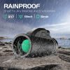80x100 Monocular-Telescope Low Night Vision Monoculars HD