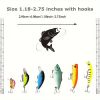 30 pcs Fishing Lures, Crankbaits, Hooks, Minnow Baits, Tackle