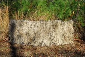 Ghillie Blind cover 30" x 9' Light weight Synthetic (Options: Desert)