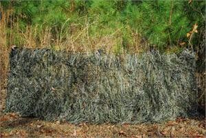 Ghillie Blind cover 30" x 9' Light weight Synthetic (Options: Woodland)
