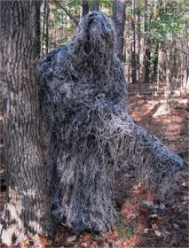 Ghillie Poncho - Synthetic Ultra light (Options: Mossy)