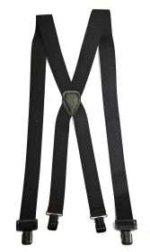Sniper Suspenders, Clip-on (Options: Black)