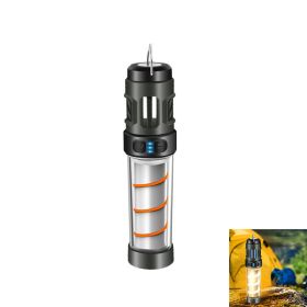 Mosquito Repellent Camping Light Magnetic Outdoor Tent Light (Color: As pic show, Type: Camping Light)