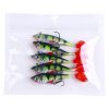 T-Tail Lead Fishing Lure Set for Outdoor Fishing