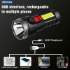 Portable Rechargeable LED Flashlight for Camping & Hiking