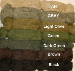 Mossy - blended Synthetic Thread (Options: Mossy)