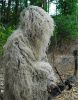 Ultra-Light Ghillie Bow Hunting jacket| Ghillie color| Desert;BDU pattern| 3 - Color Desert
